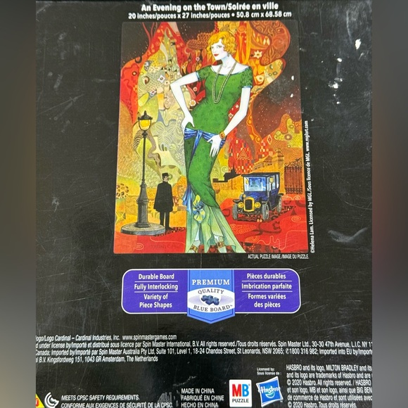 Jigsaw puzzle - Big Ben Luxe - An Evening on the Town - complete! 1000 pieces - Picture 6 of 8